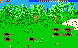 Gopher Hunt atari screenshot